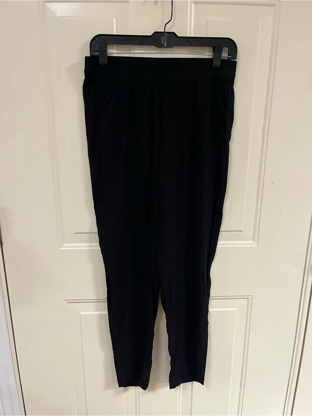 H&M Black Women's Elastic Waist Track Pants